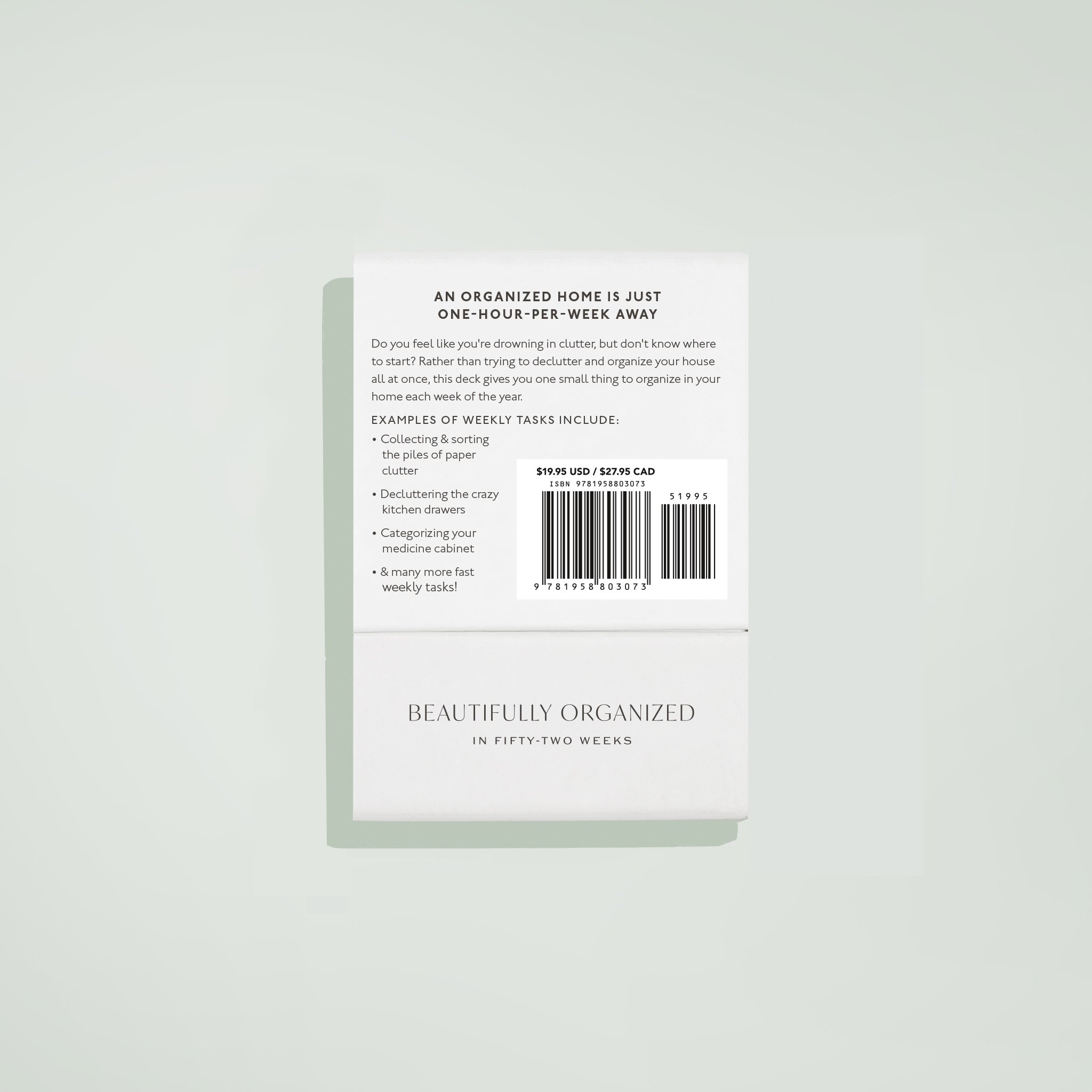 Beautifully Organized In 52 Weeks