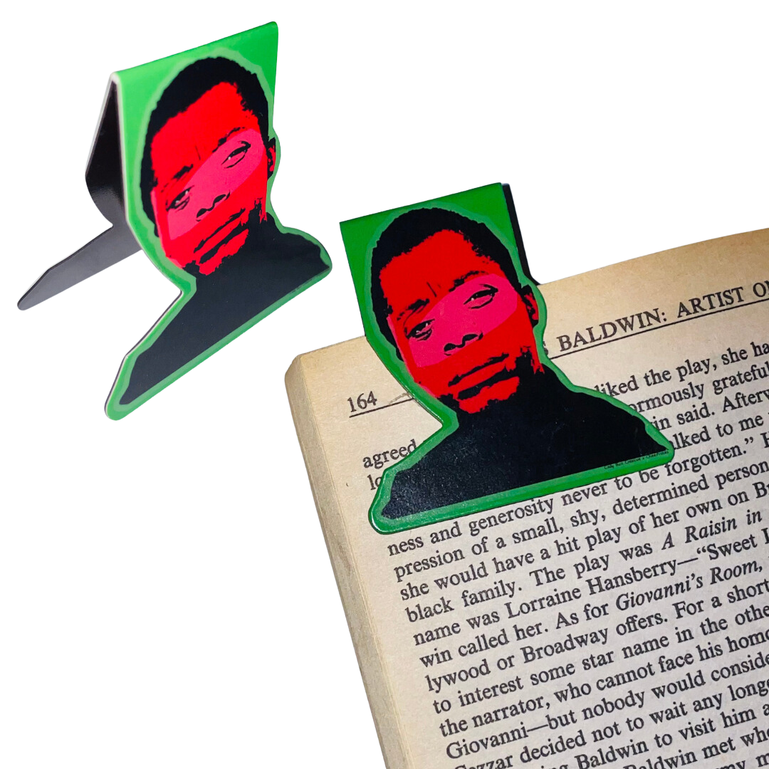 James Baldwin Magnetic Bookmark