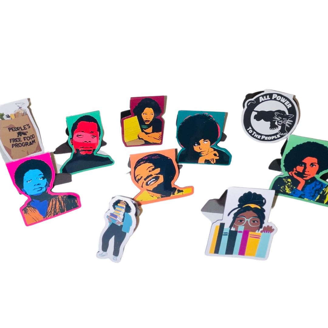 Angela Davis Magnetic Bookmark