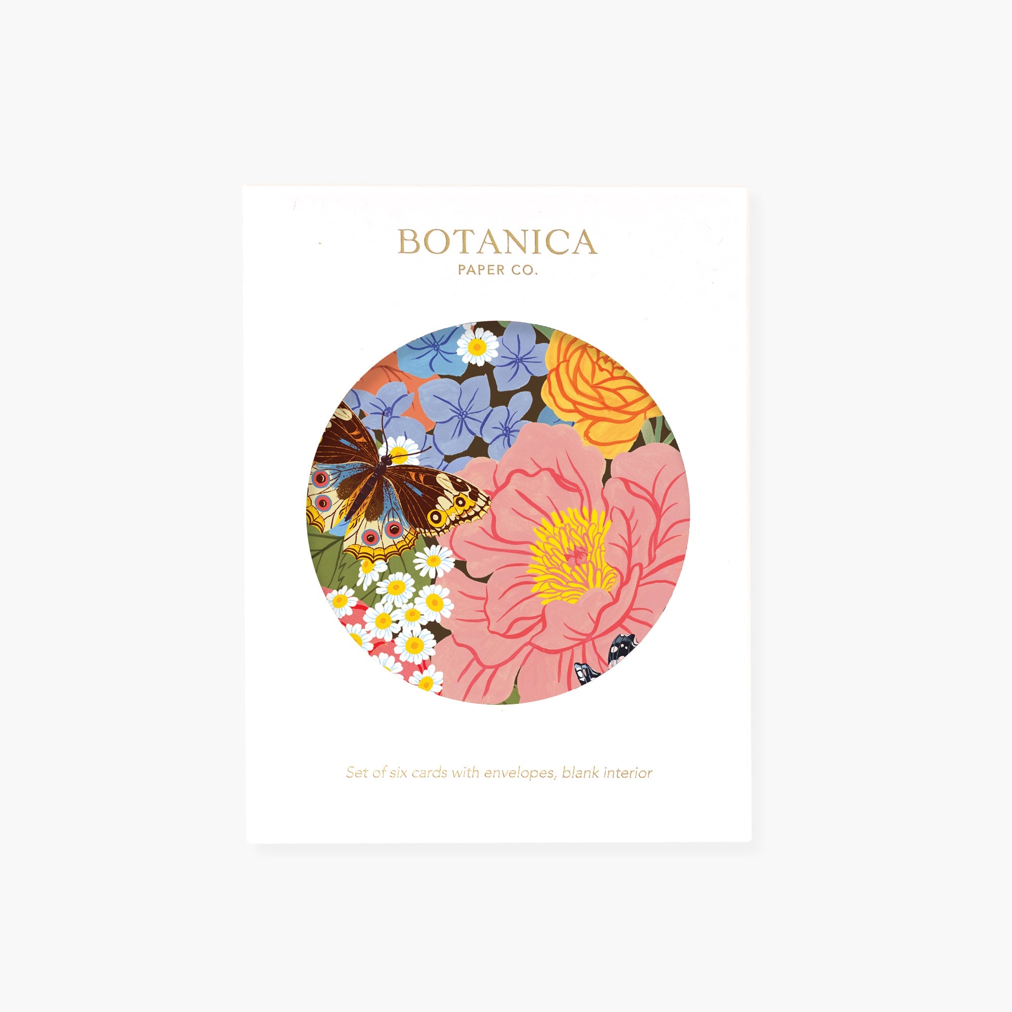 GARDEN FLORA, GREETING CARD SET
