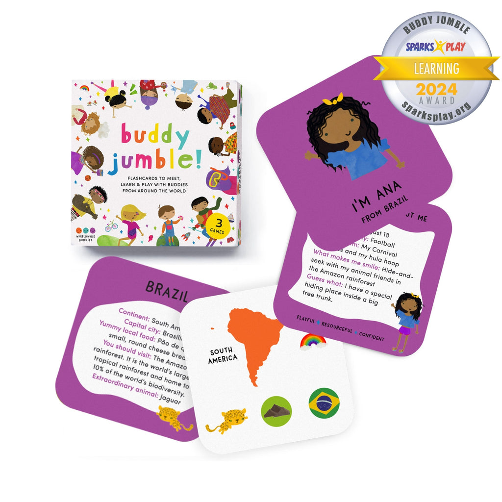 Buddy Jumble | Geography Card Game