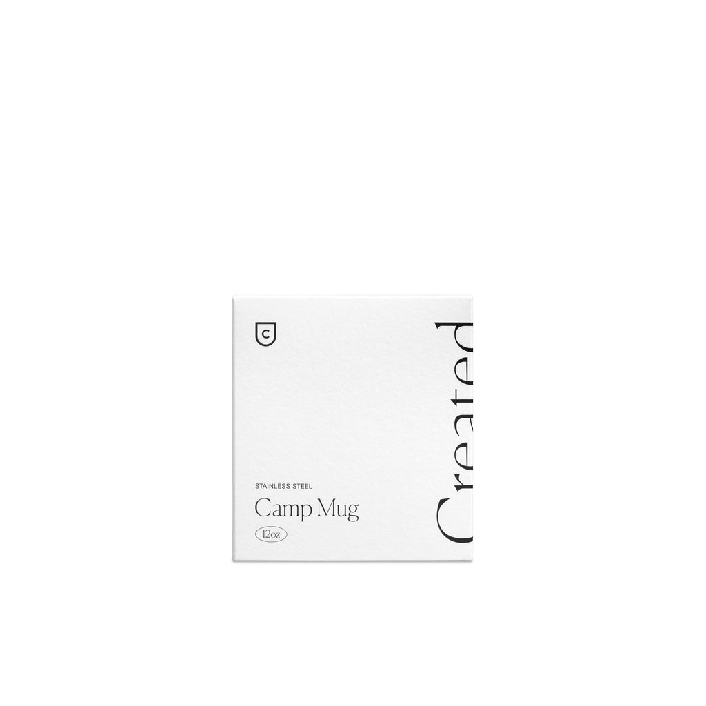 12oz Camp Mug - Black