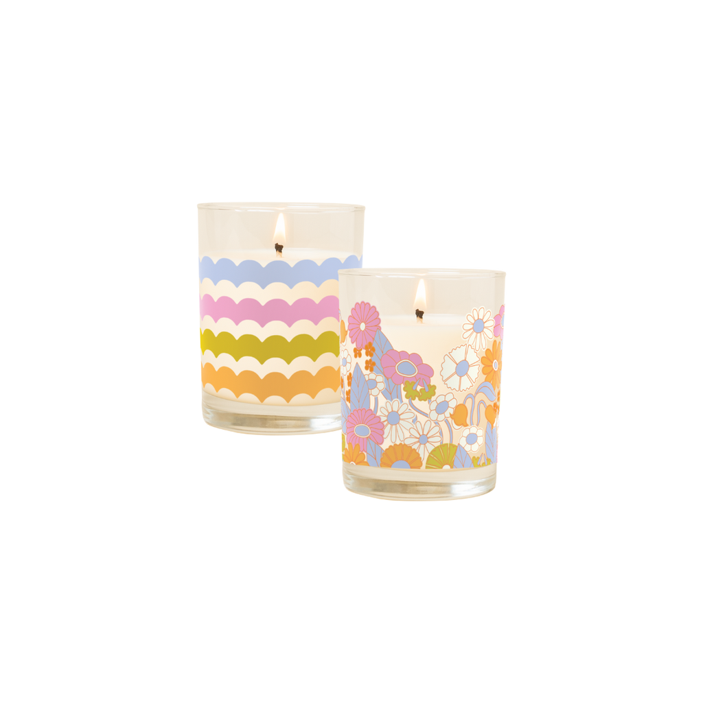 Candle Rocks Glass - Delightful