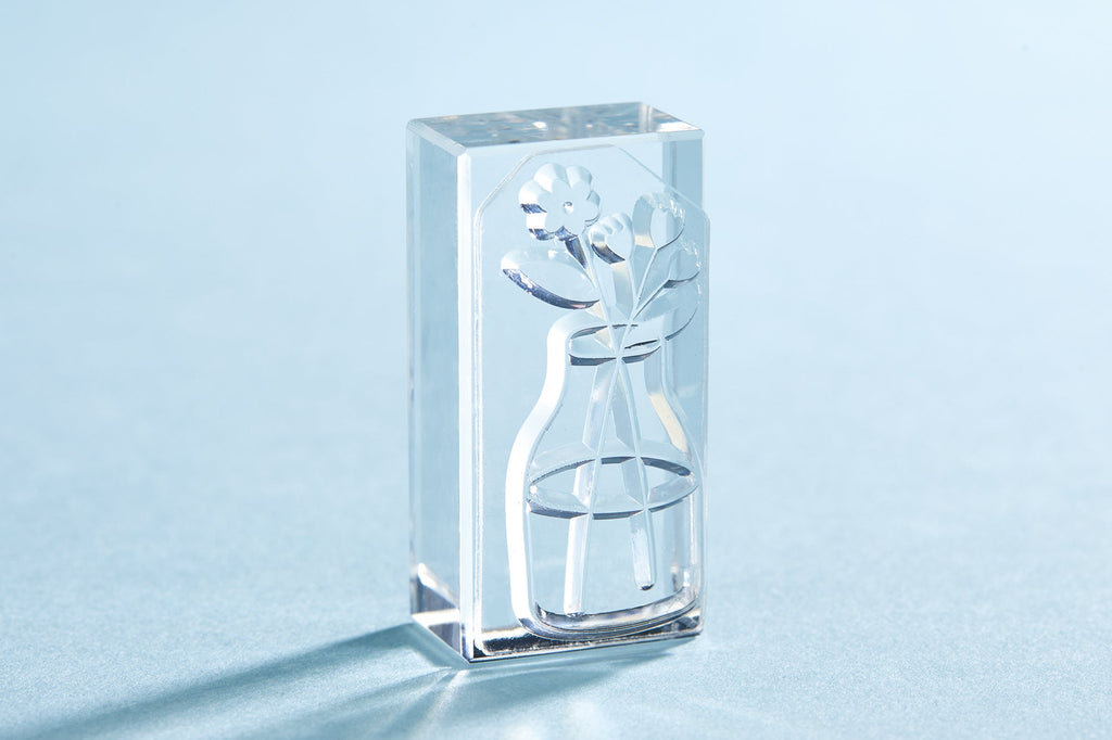 KORI JIRUSHI Crystal clarity stamp - 6 Set Box (Flower set)