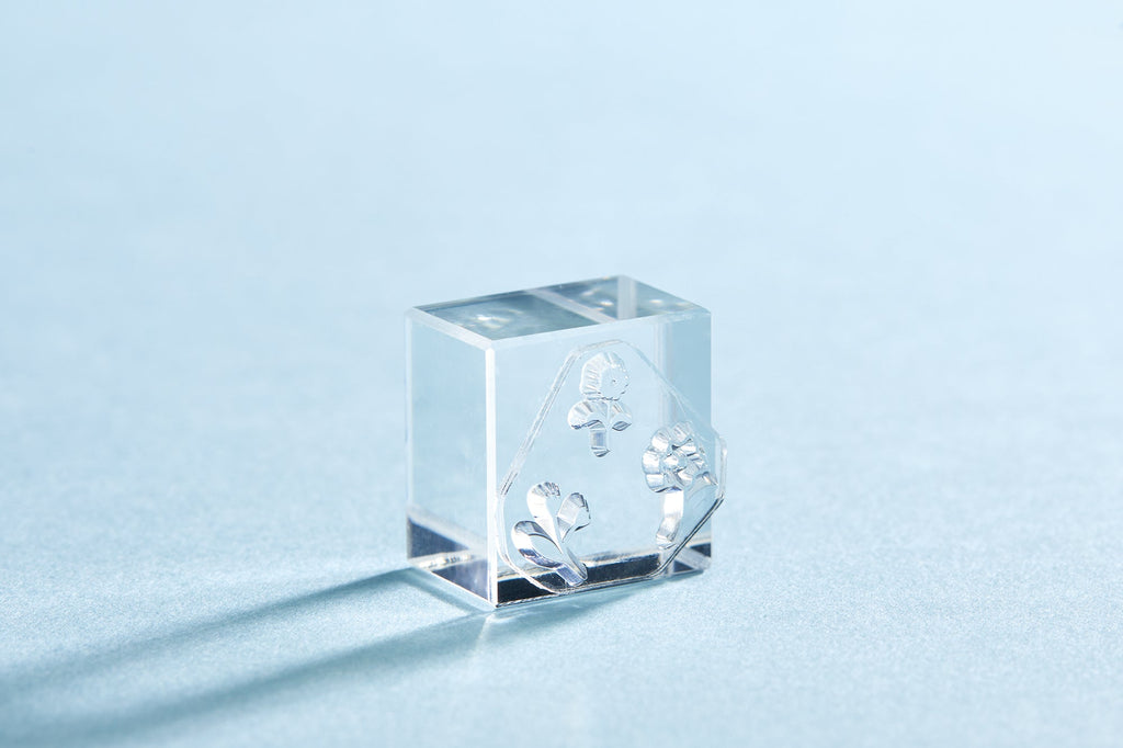 KORI JIRUSHI Crystal clarity stamp - 6 Set Box (Flower set)