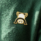 Mom Gift "Amazing Mama Bear" Panda Enamel Pin on Gift Card
