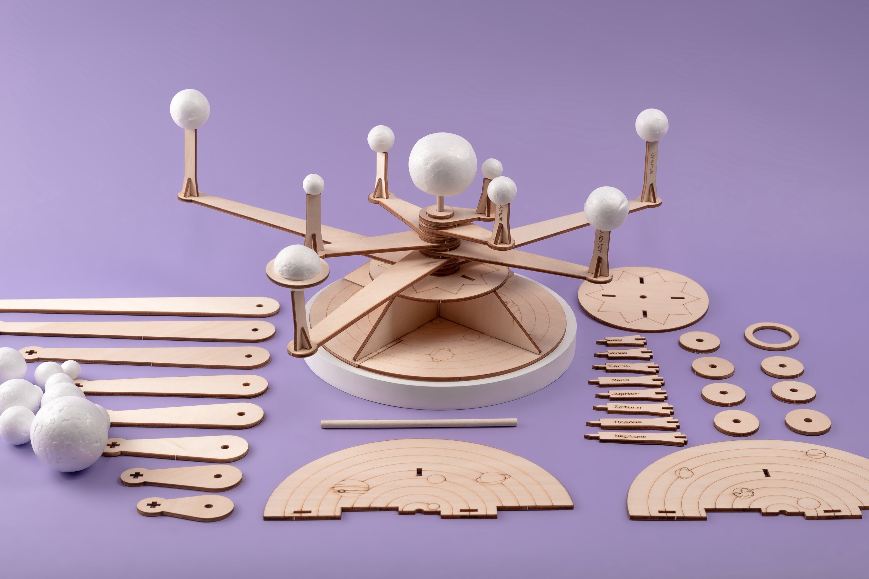 Solar System Model DIY Kit | Educational STEM Toy