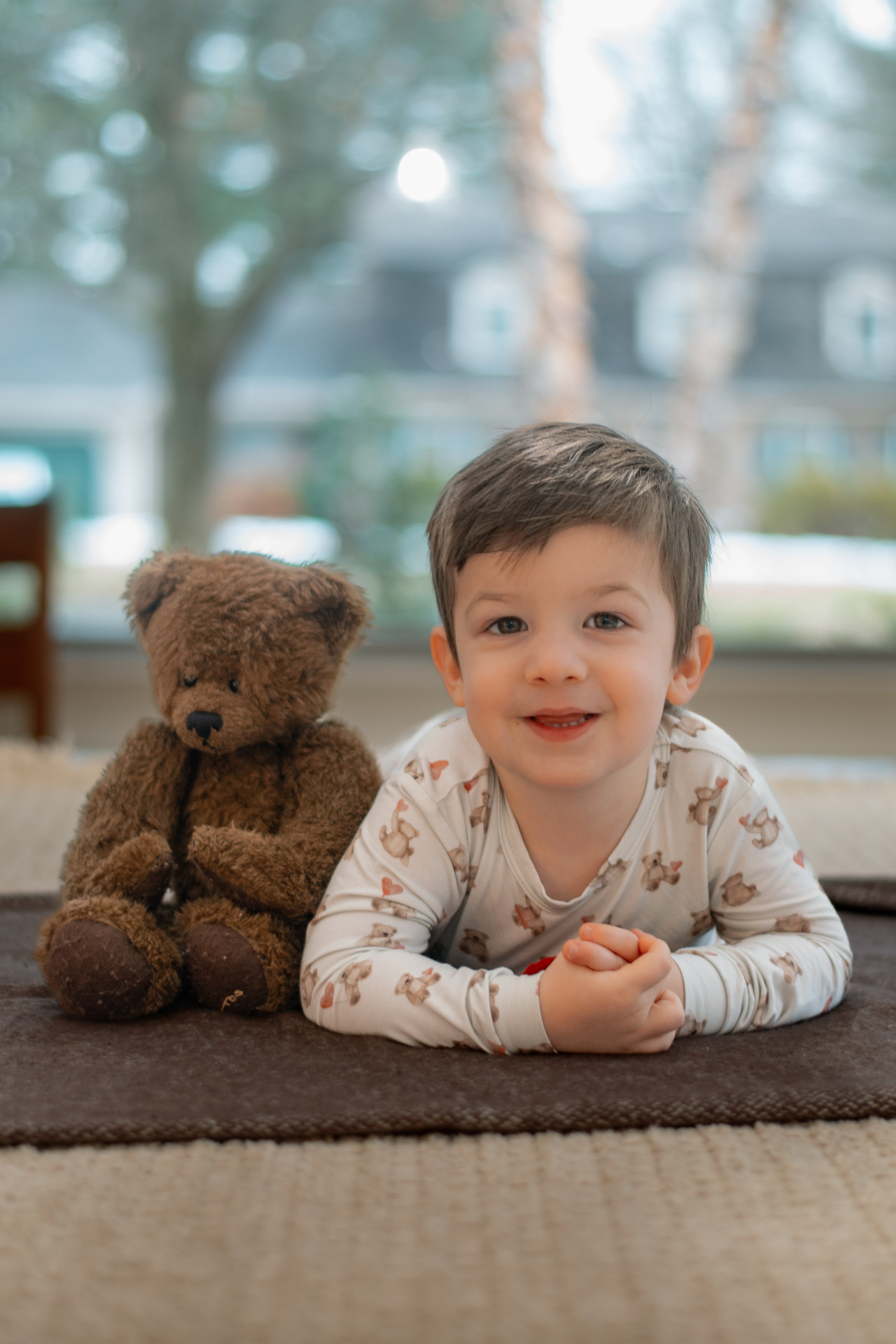 Teddy-Gram 2pc Bamboo Pajamas