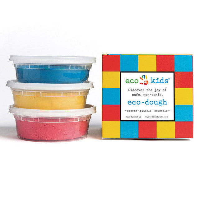 Eco-Dough by Elseware Unplug | 3-Pack Primary Colors – Natural, Non-Toxic?