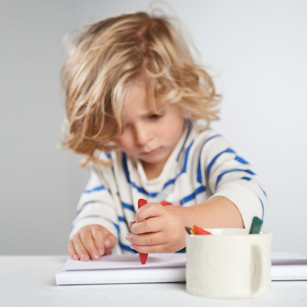 Triangle Non-Toxic Beeswax Crayons