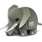Elephant 3D Cardboard Model Kit Eugy