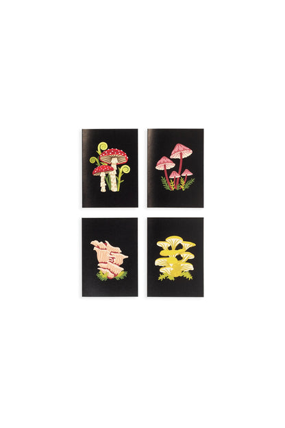 Mushrooms Mini Card Set