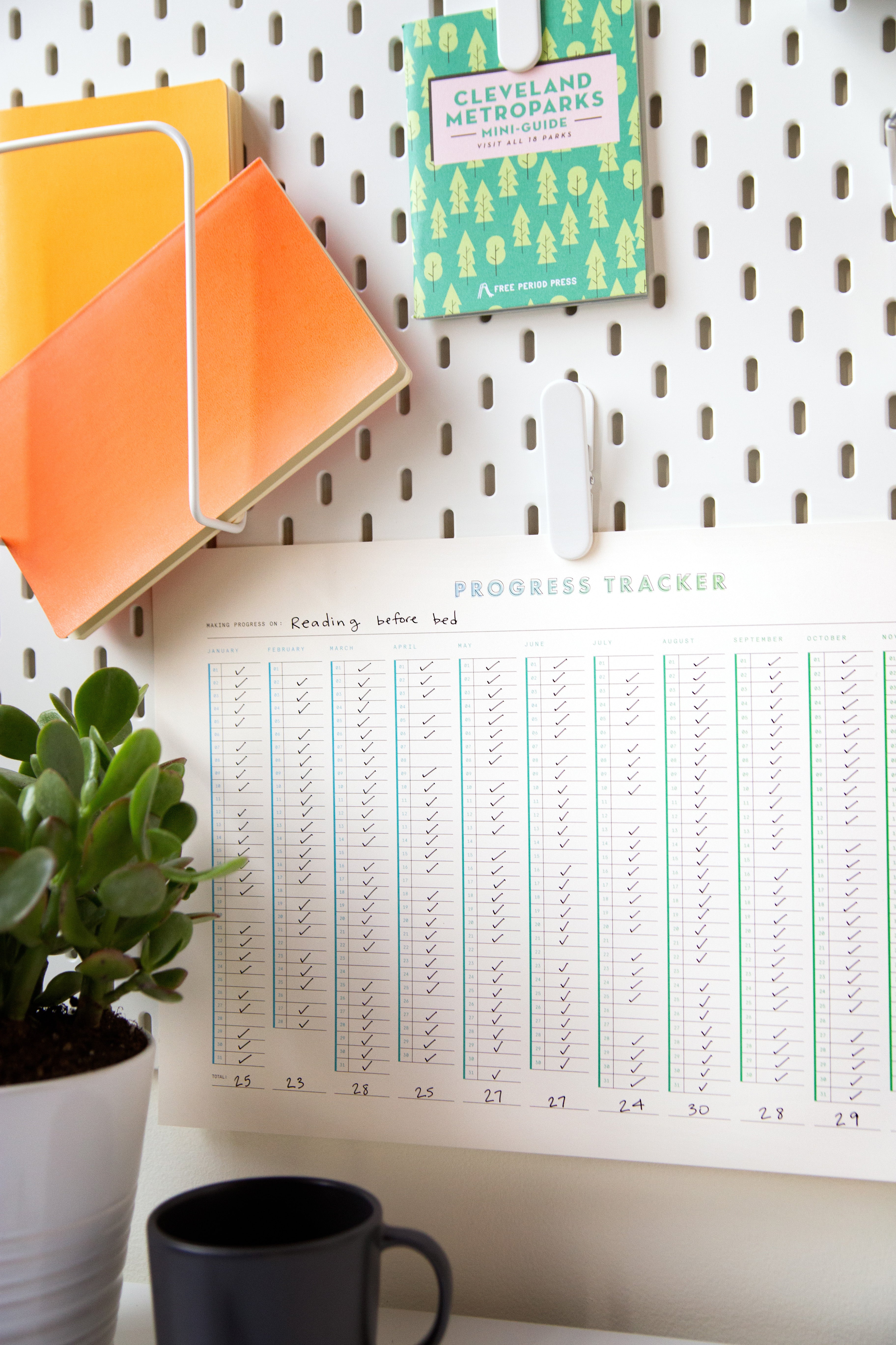 Progress Tracker - Habit Tracker Poster