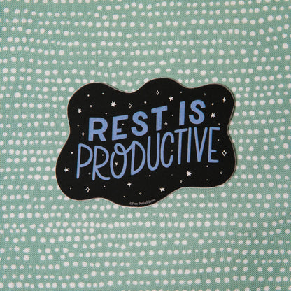 Rest is Productive Vinyl Decal Sticker