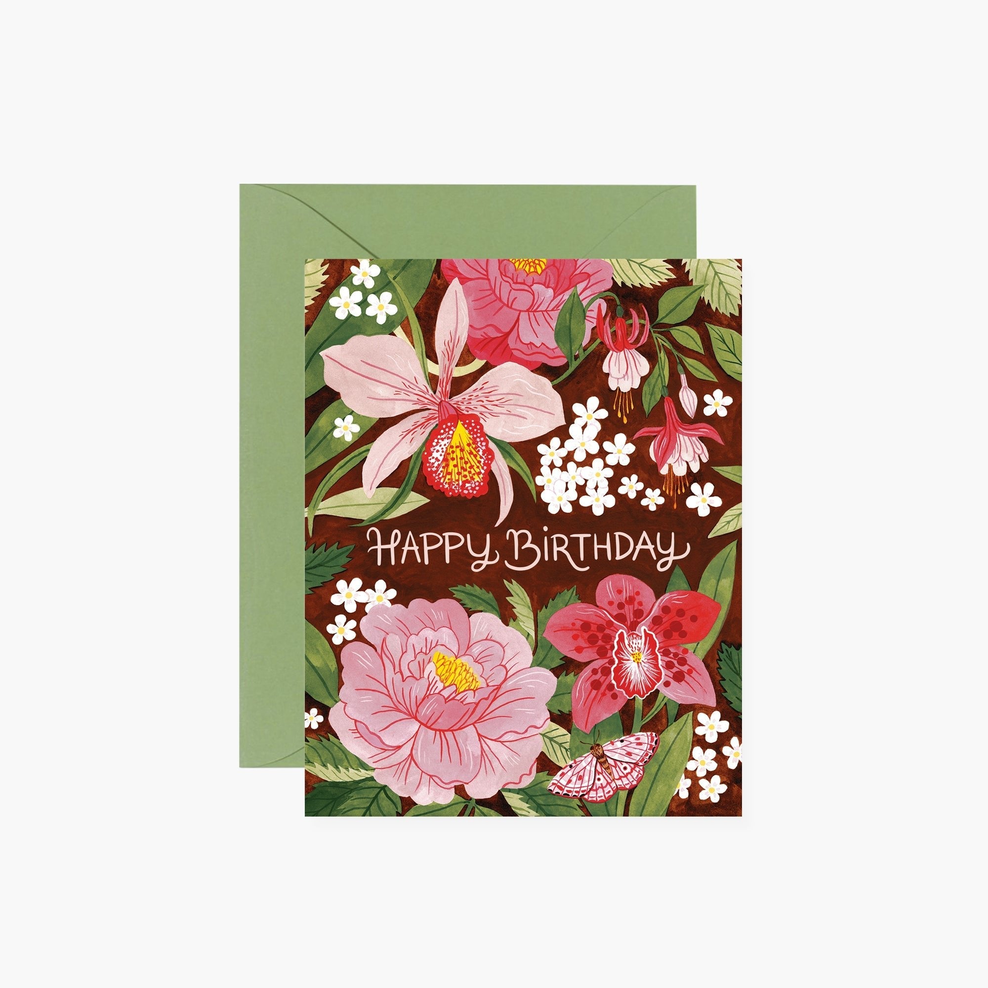 TROPICAL Birthday Card