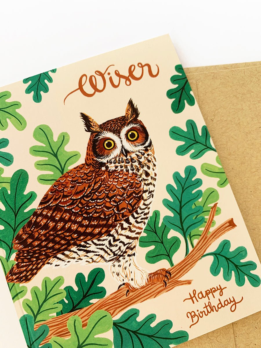 OWL Birthday Card