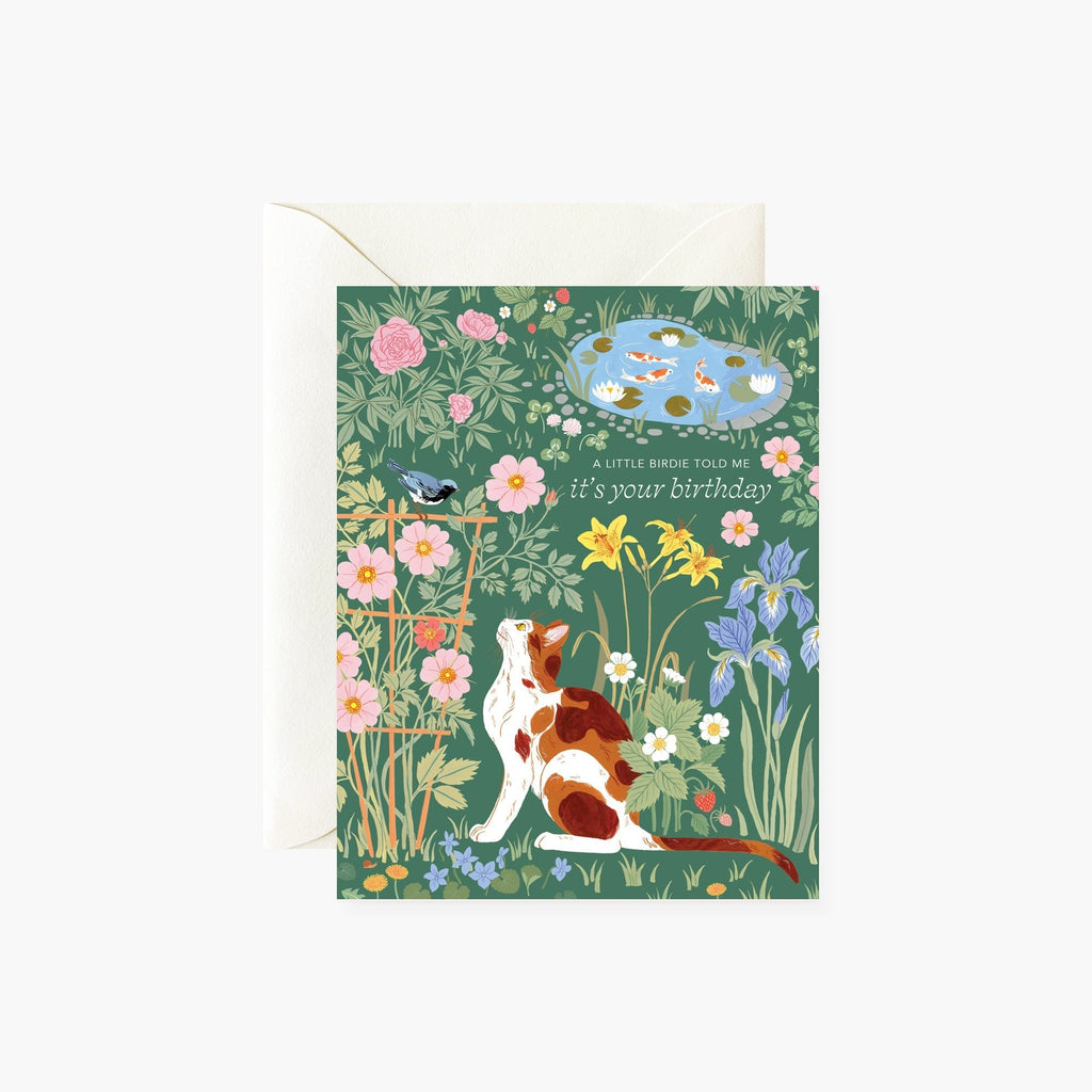 LITTLE BIRDIE TOLD ME | Birthday Card