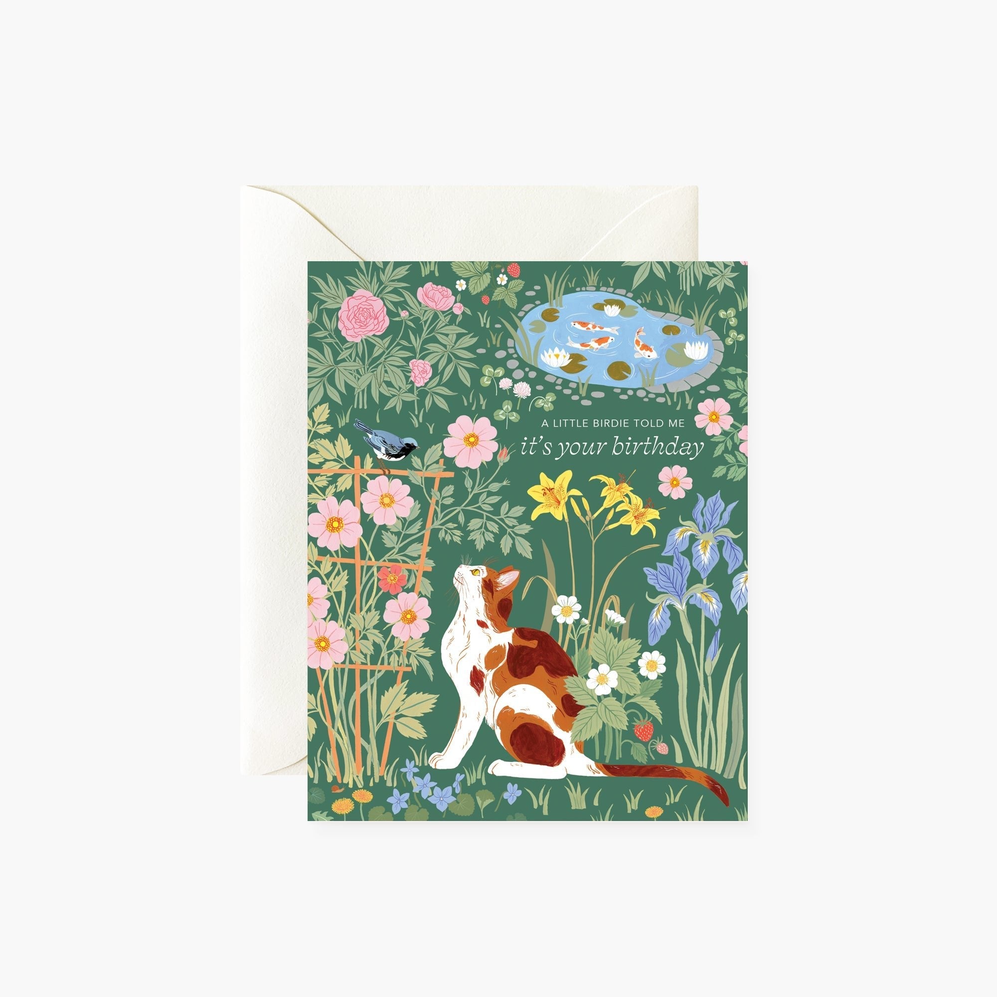 LITTLE BIRDIE TOLD ME | Birthday Card