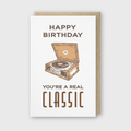 Happy Birthday Classic Vinyl Greeting Card