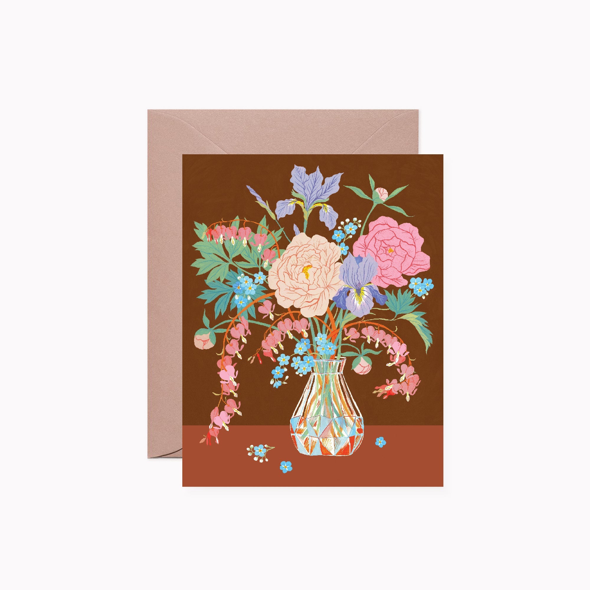 GLASS VASE | Greeting Card
