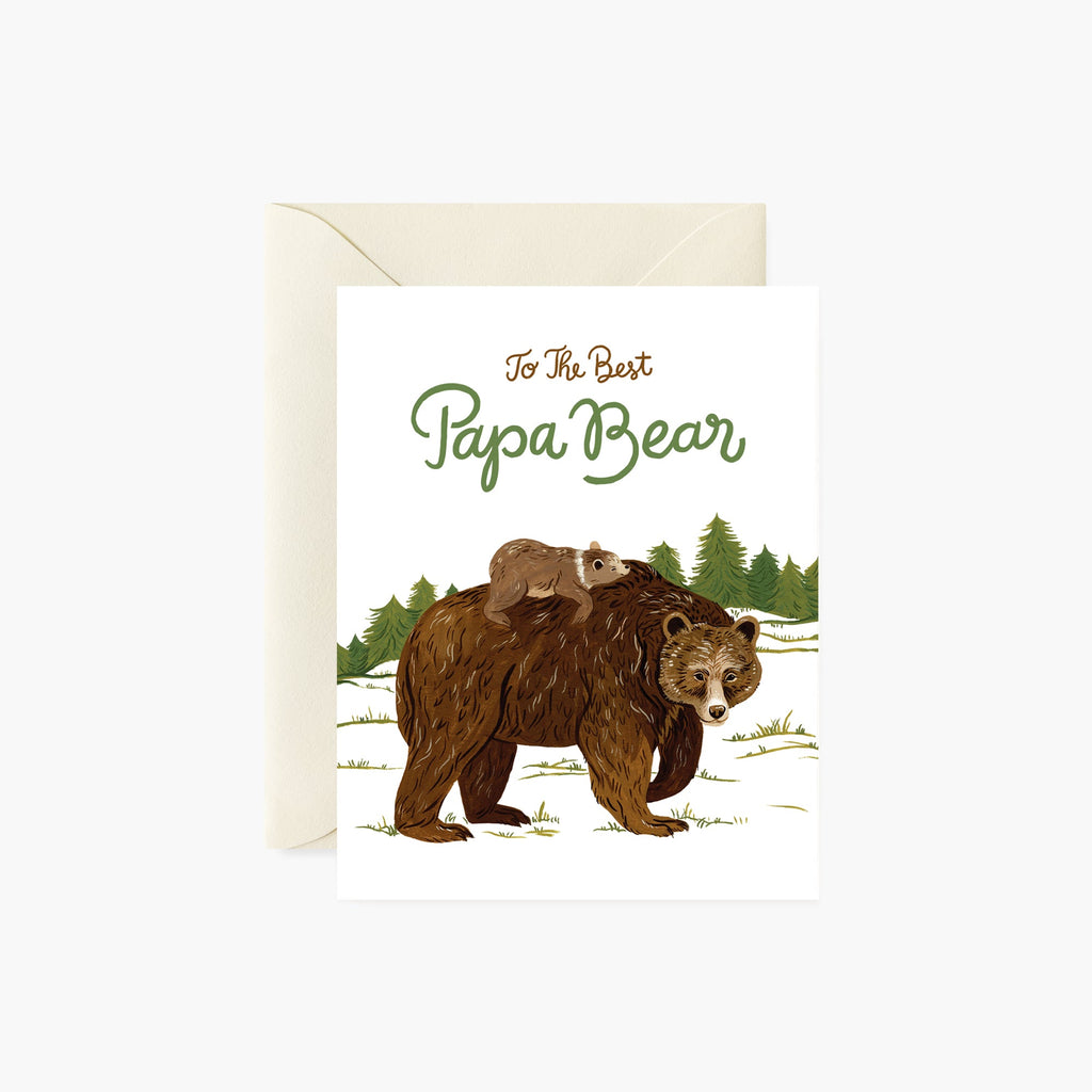 Papa Bear card