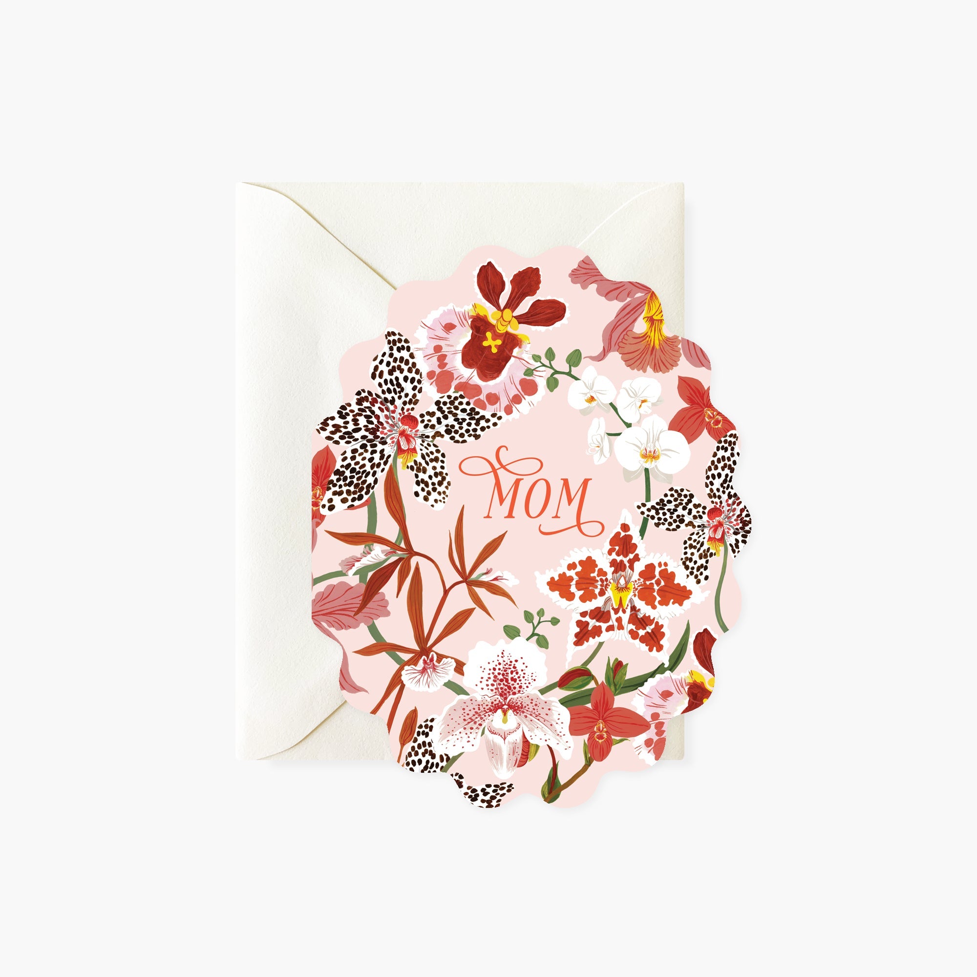 ORCHIDS, MOM |  greeting card