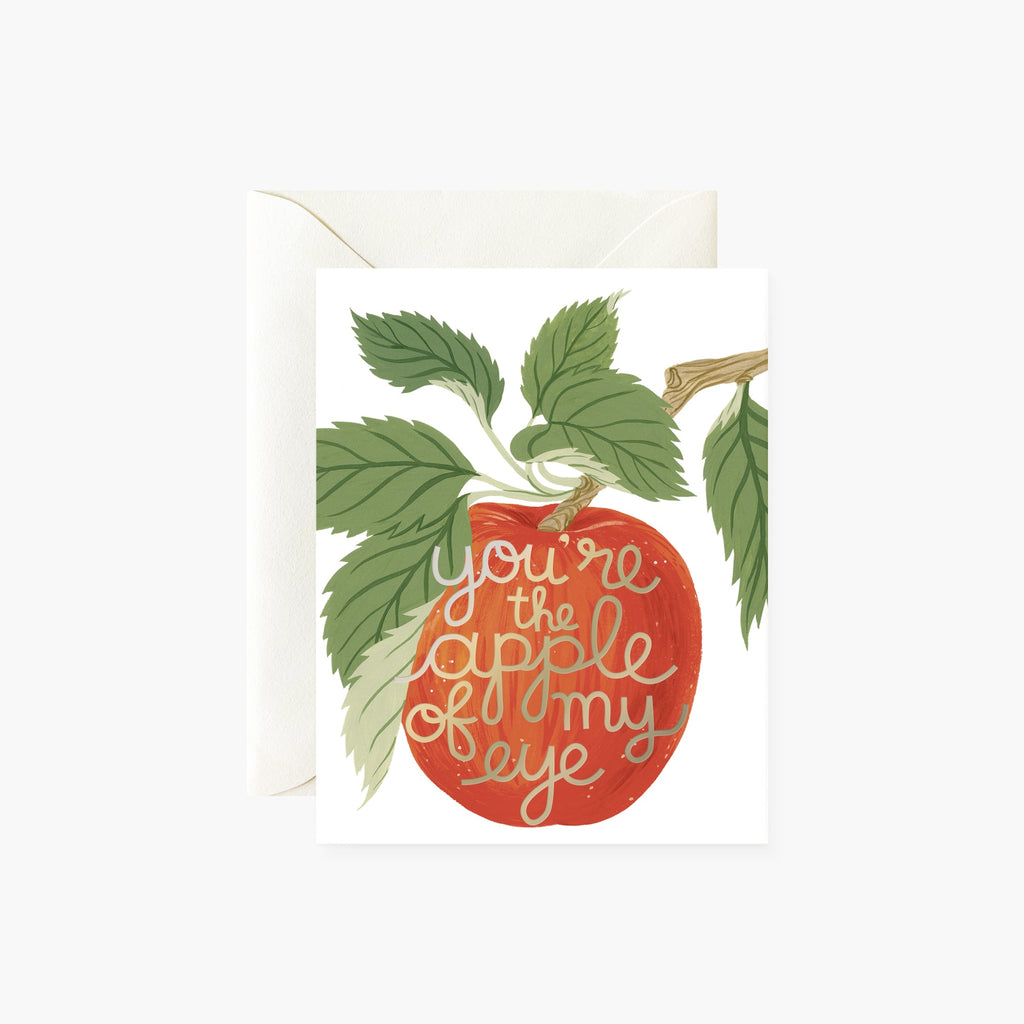 APPLE OF MY EYE Card