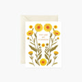 CALENDULA, MY SUNSHINE  | greeting card