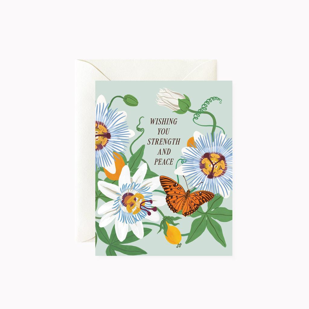 STRENGTH & PEACE | greeting card