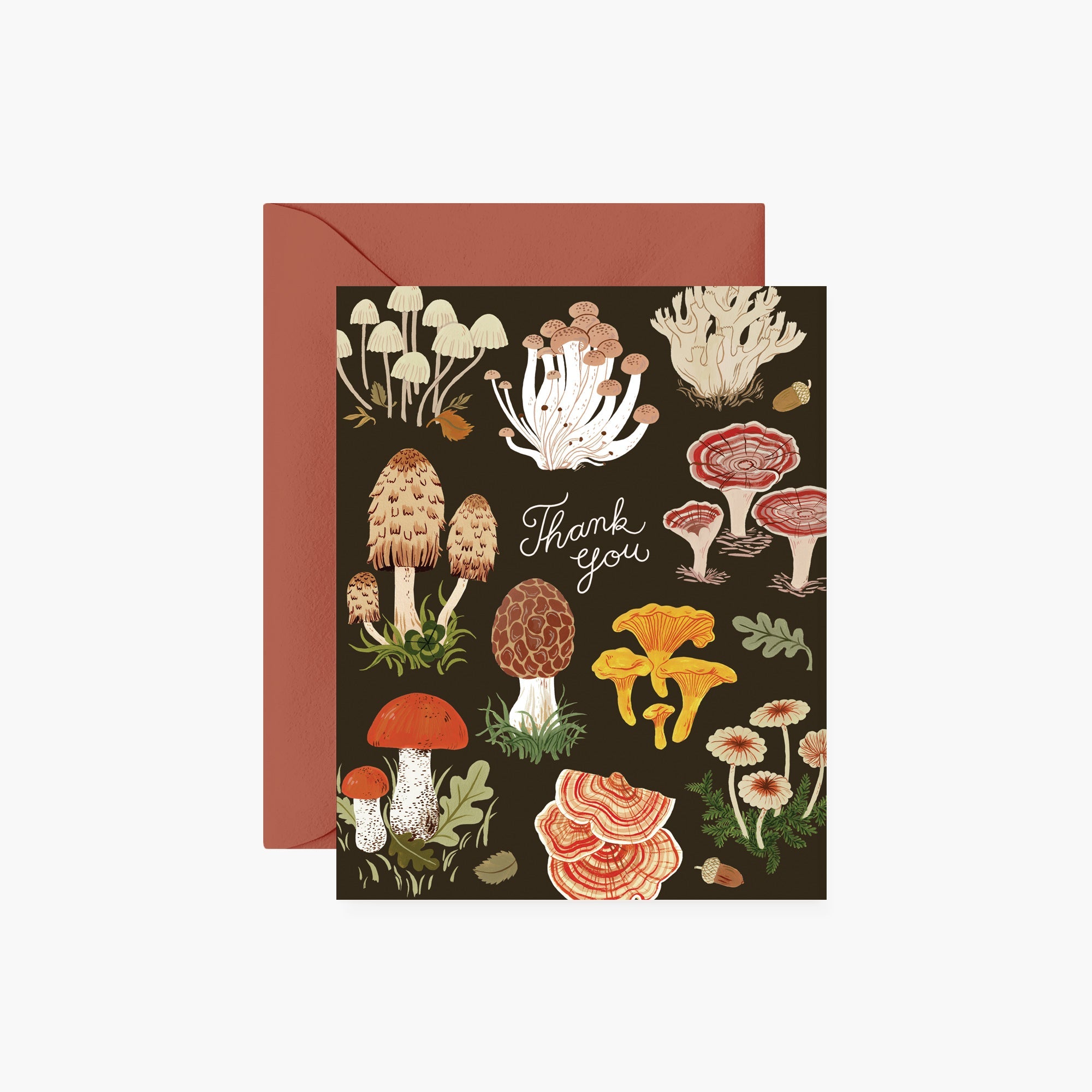 MUSHROOMS Thank You Card