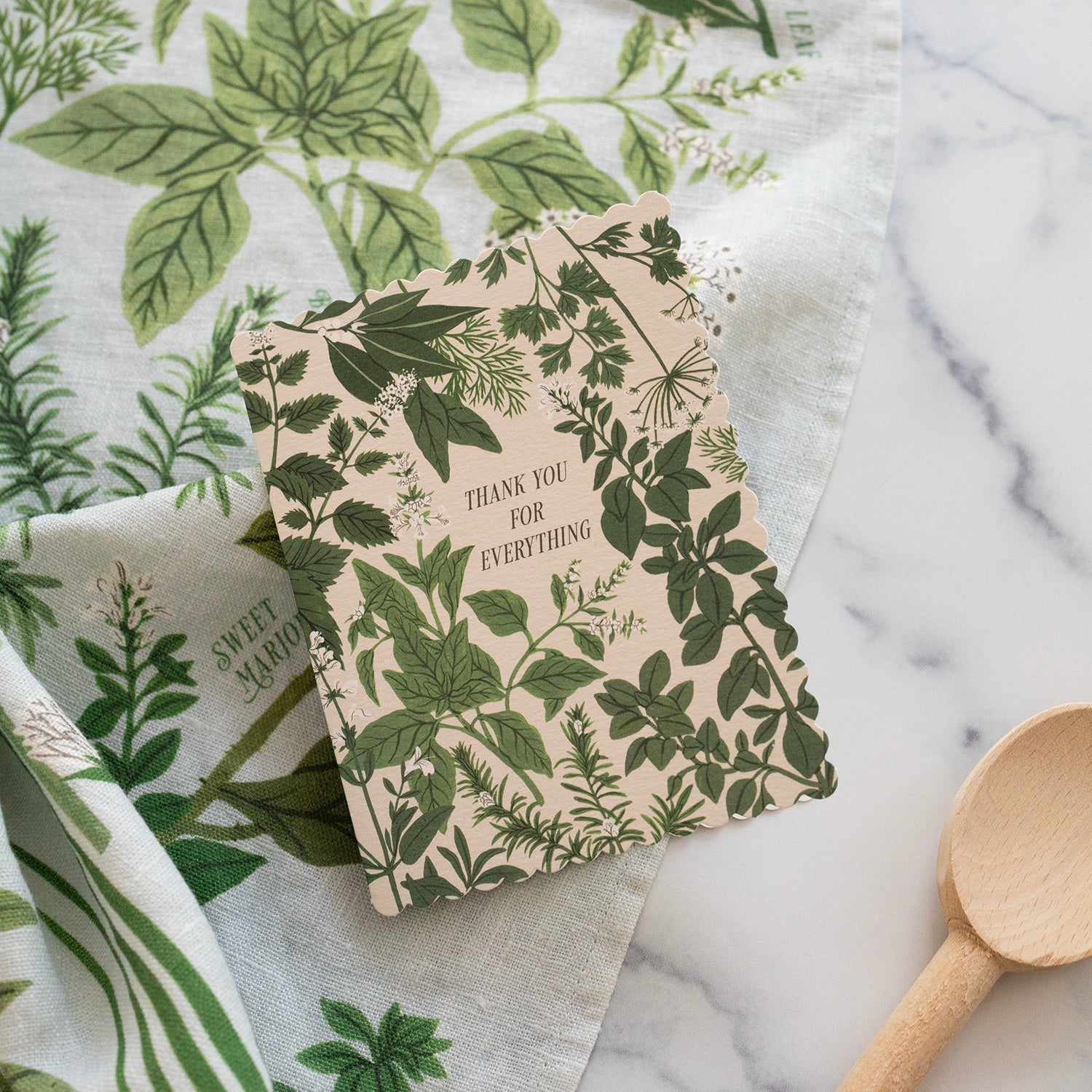 HERB GARDEN | thank you card