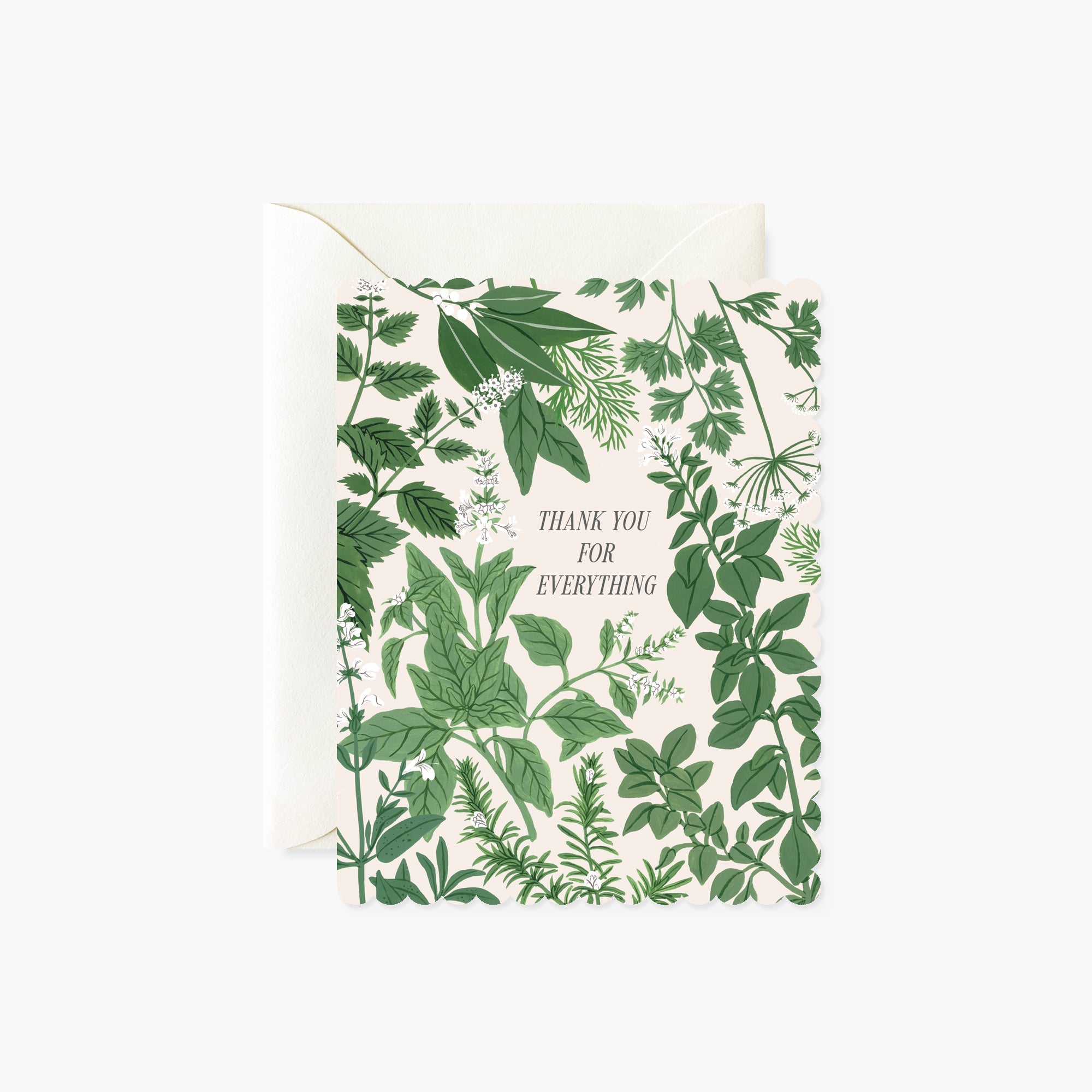 HERB GARDEN | thank you card