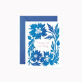 BLUE POPPY | thank you card