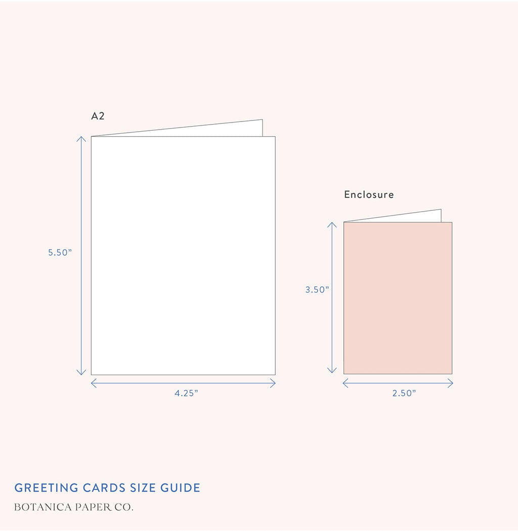 ZINNIA | mini card