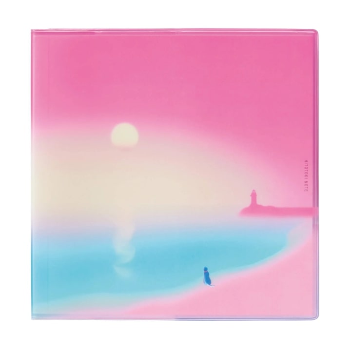 HITOTOKI Planning Notebook, Evening Sun - Square size