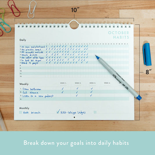 Habit Tracker Calendar