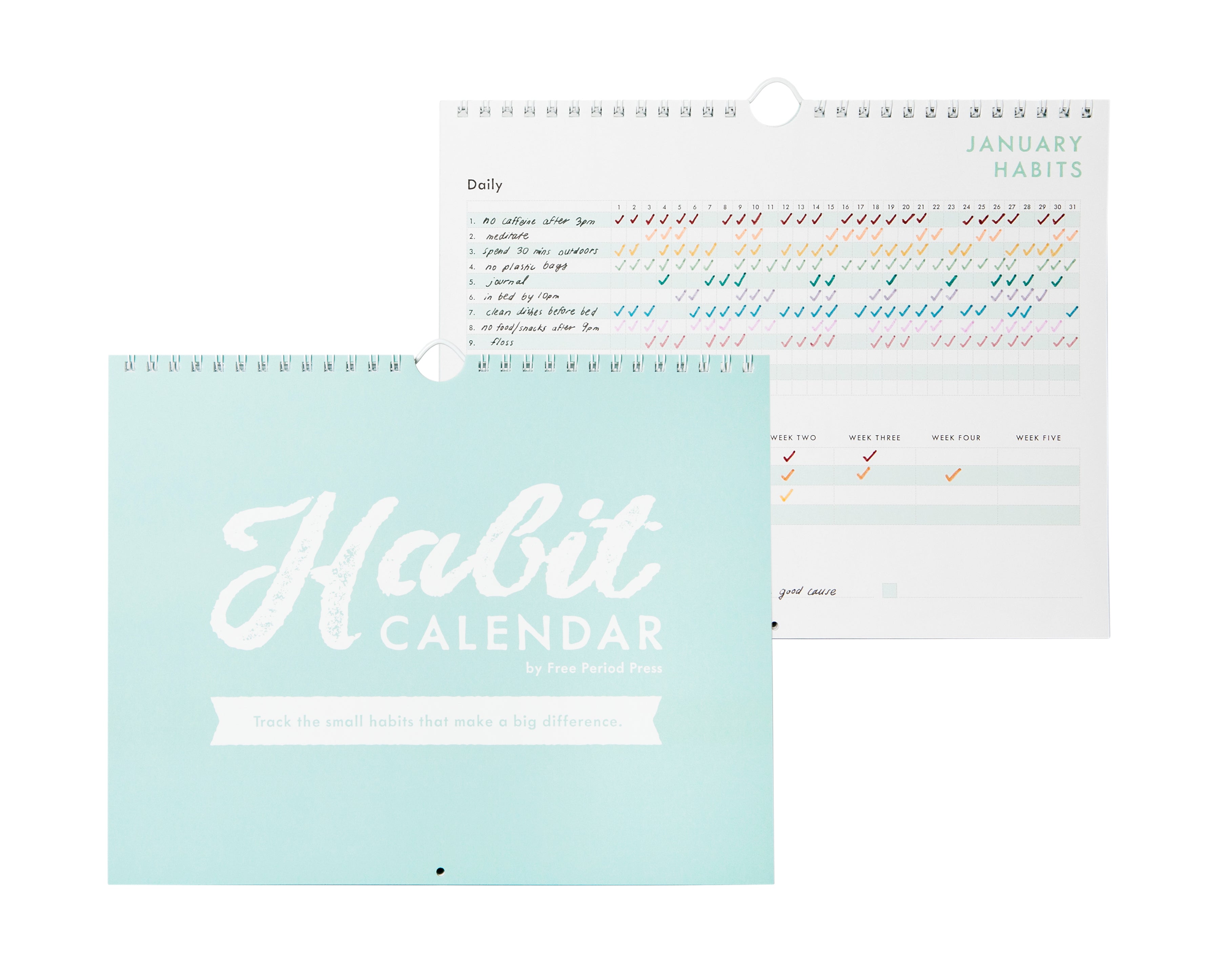 Habit Tracker Calendar