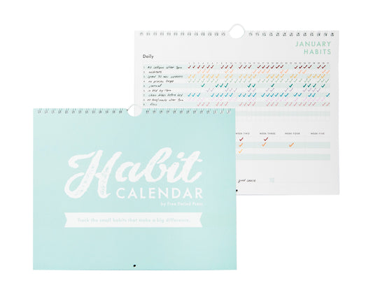 Habit Tracker Calendar