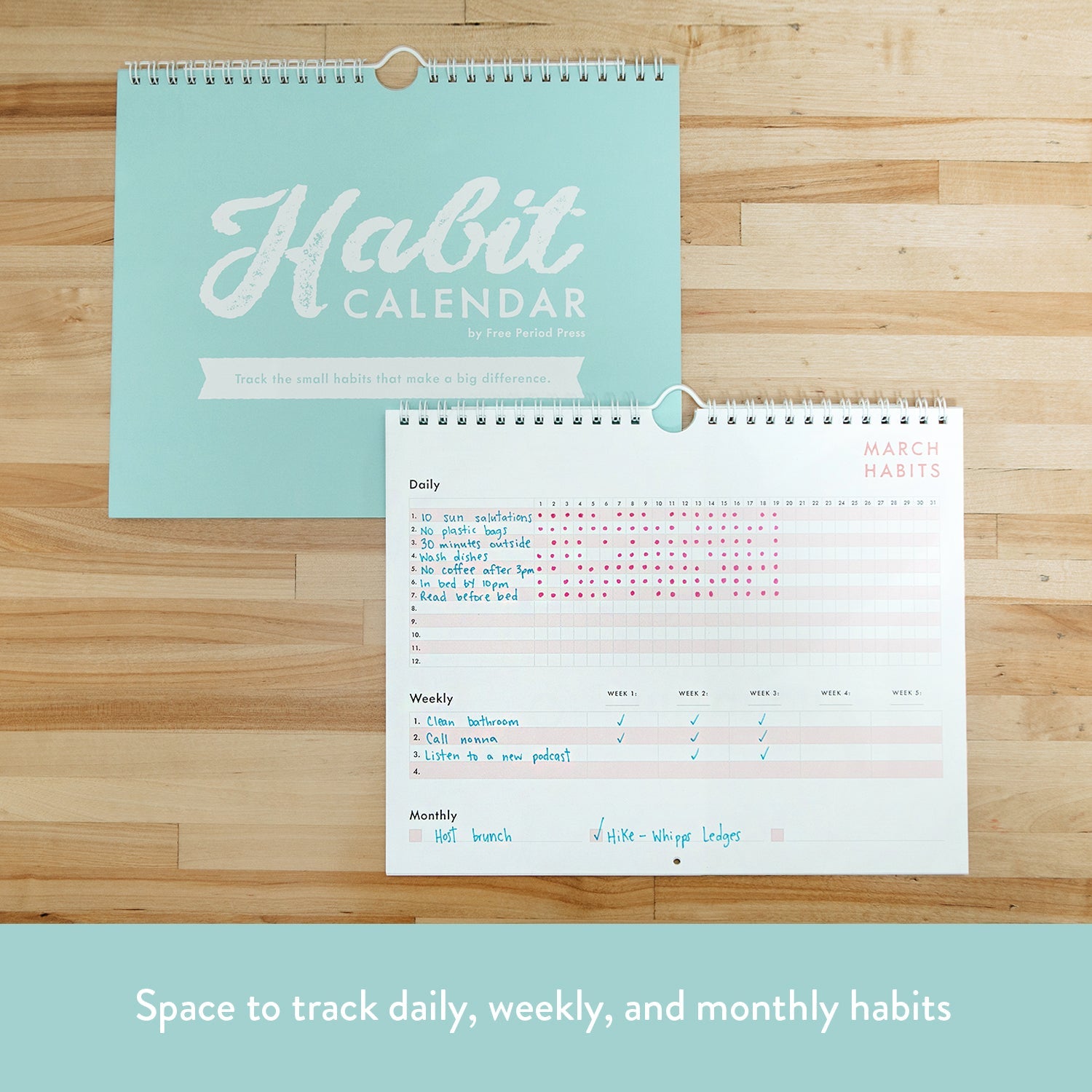Habit Tracker Calendar