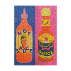Hot Sauce 99 Piece Mini Jigsaw Puzzle Happily