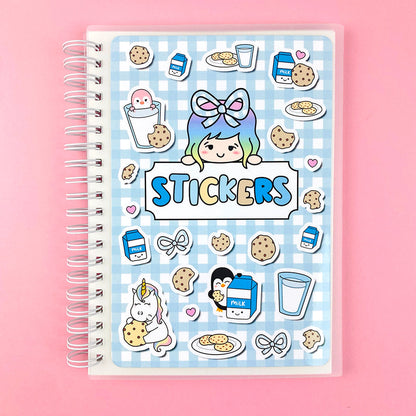 Milk & Cookies Luna Reusable Sticker Book