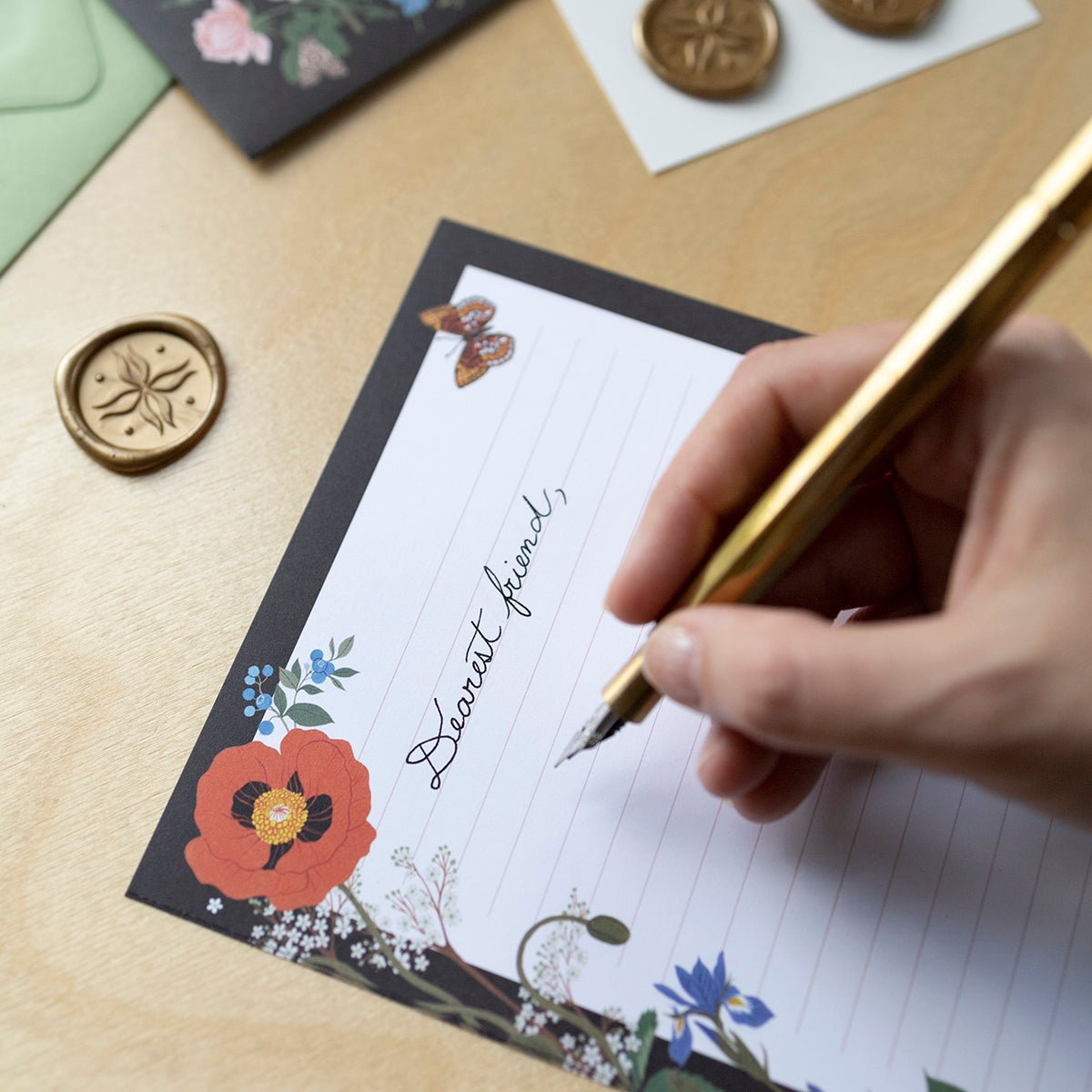 WILD FLOWERS | Letter Writing Set