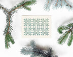 Cozy Quilt Letterpress Greeting Card | Quilting Card