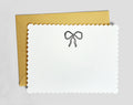 Vintage Bow Letterpress Greeting Card | Pretty Everyday Card
