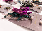 Thanks Mini Bouquet Card | Dried Floral Greeting