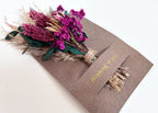 Thinking of You Mini Bouquet Card | Dried Floral Greeting