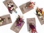 Thanks Mini Bouquet Card | Dried Floral Greeting