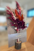 Happy Birthday Mini Bouquet Card | Dried Flower Greeting