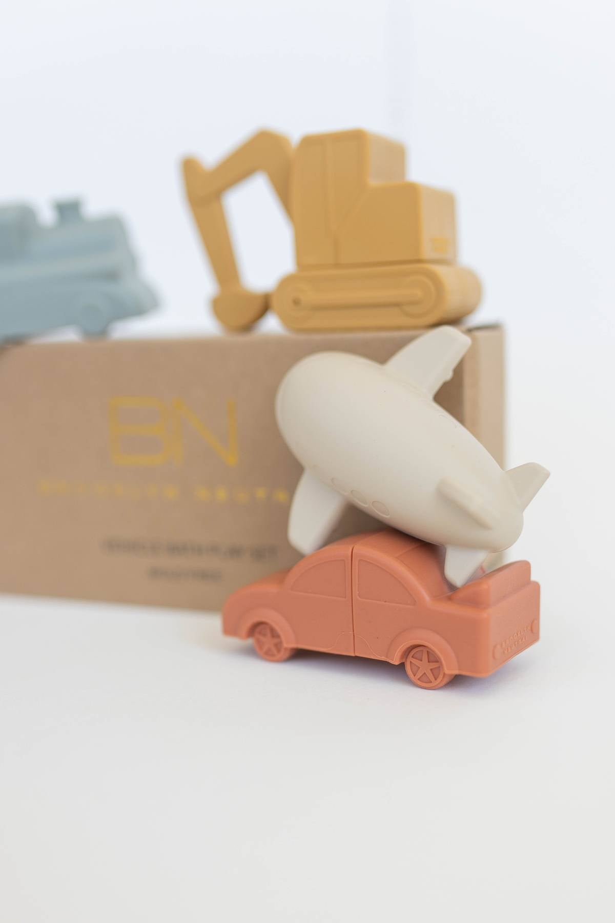 Vehicle Bath Toy Set