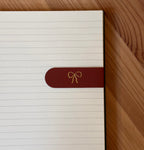 Gold Vintage Bow Foil Embossed Magnetic Bookmark